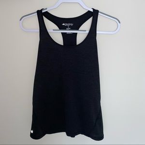Black dri-fit Workout Ideology Macy’s tank top S